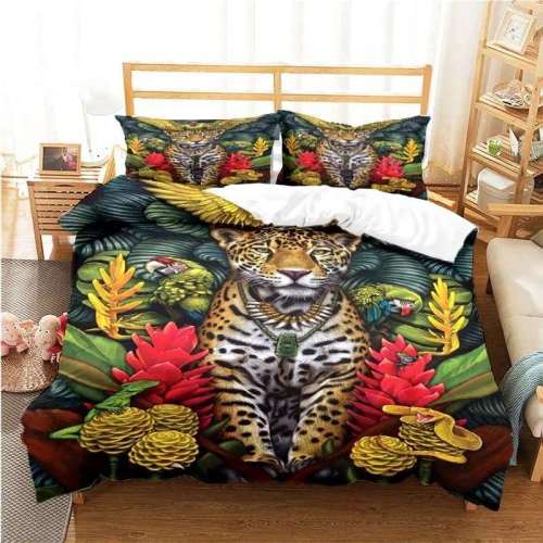 Jungle Leopard Bedding Sets