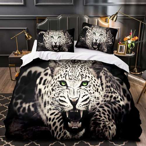 Animal Leopard Bedding Cover