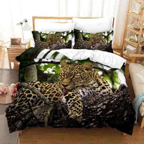 Leopard Bedding