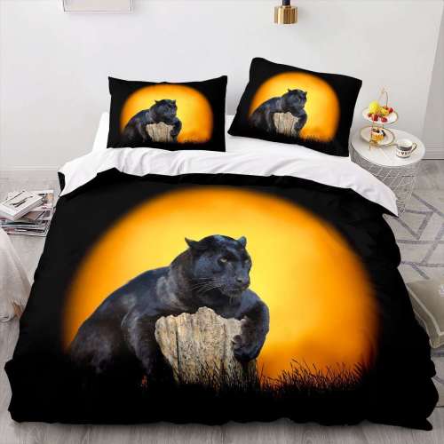 Sunrise Panther Bed Covers