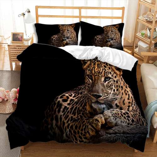 Leopard Print Bed Covers