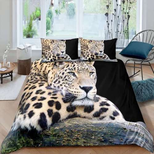 Wild Leopard Bedding Sets