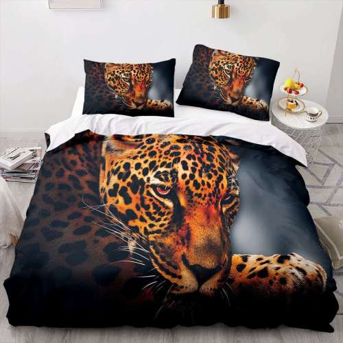 Wild Leopard Bed Covers