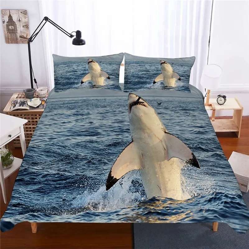 Great White Shark Bedding Sets TheWildLifeJewelry