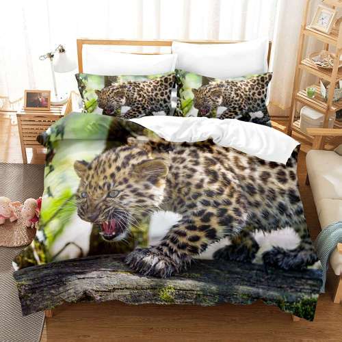 Leopard Cub Duvet Cover