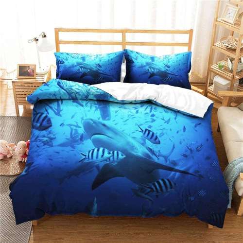 Shark Fish Bedding Set