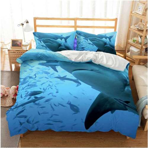 Blue Shark Bedding