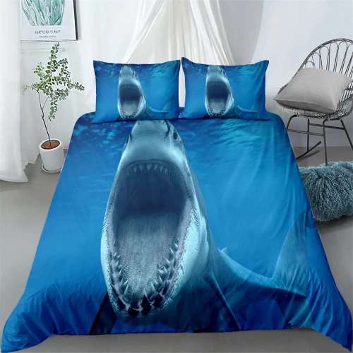 Great White Shark Bedding Cover