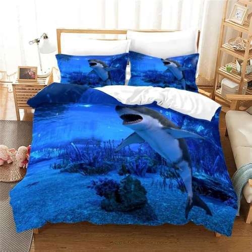 Shark Print Bedding Sets