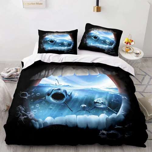 Shark Mouth Bedding Cover