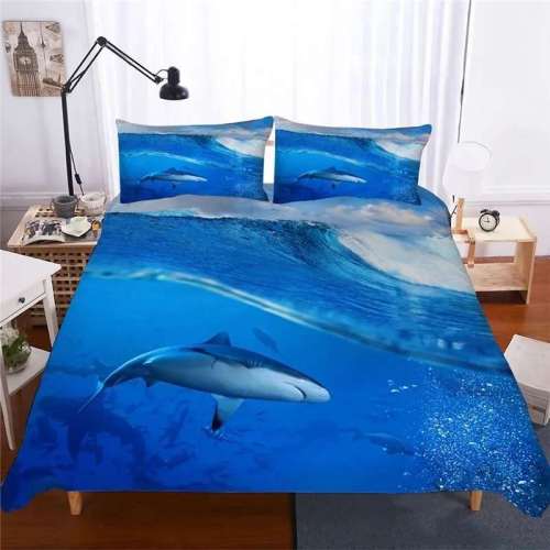 Shark Print Bedding Sets
