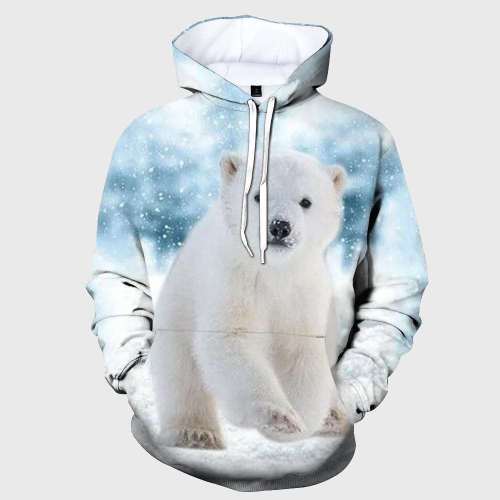 Polar Bear Cub Hoodie