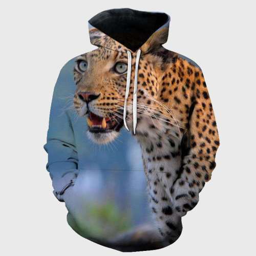 Cute Leopard Hoodie