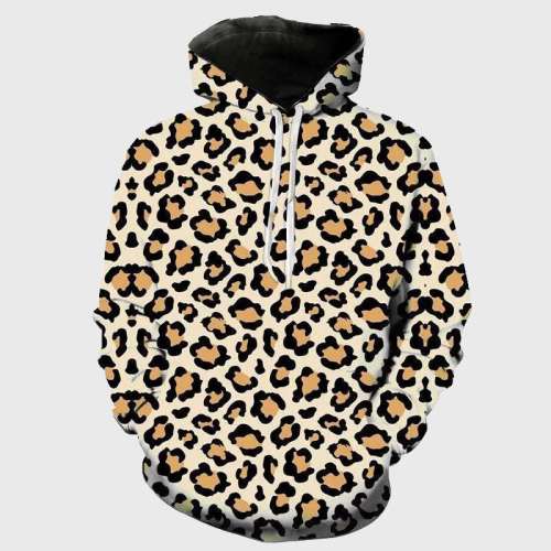 Leopard Pattern Hoodie