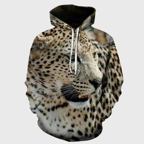 Animal Leopard Hoodie