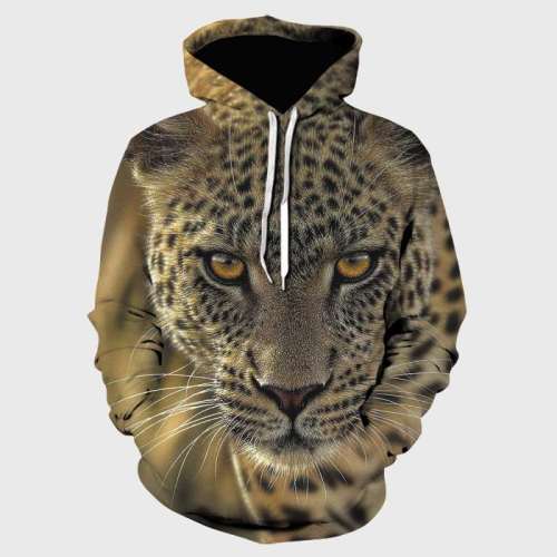 Wild Leopard Hoodie