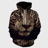 Leopard Face Hoodie