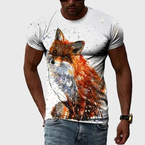 Colorful Fox T-Shirt