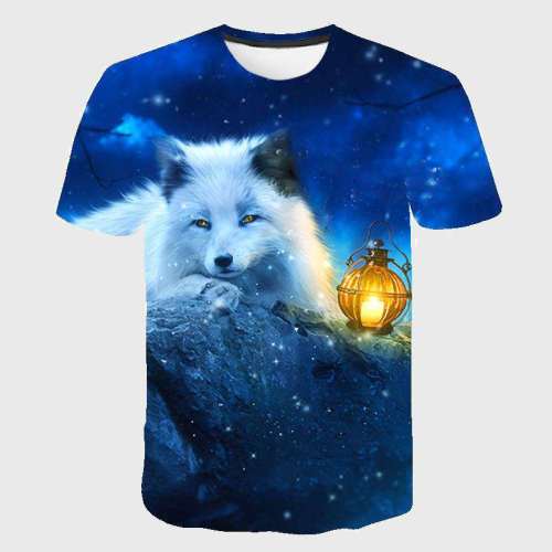 Blue Arctic Fox T-Shirt
