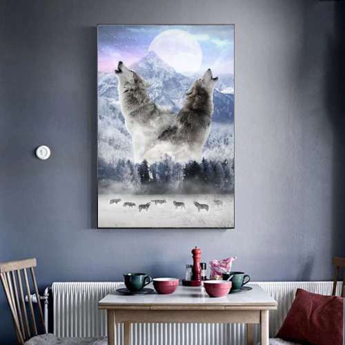 Wolf Packs Wall Art