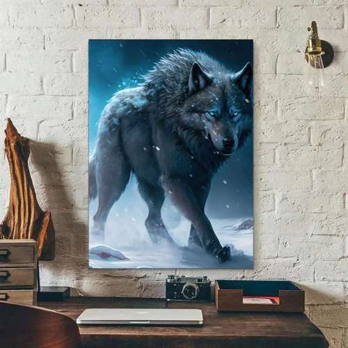 Winter Wolf Wall Art