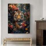 Jungle King Tiger Wall Art