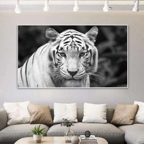 Tiger Print Wall Art