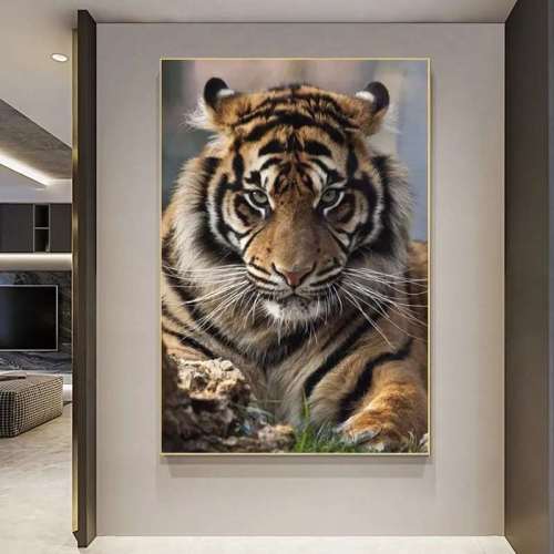 Bedroom Tiger Wall Art