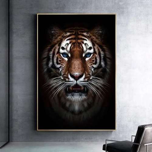 Tiger Head Wall Art