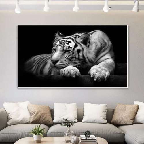 Tiger Print Wall Art