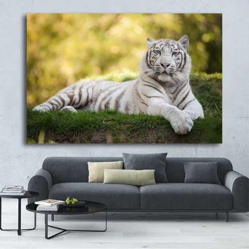 White Tiger Wall Art
