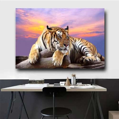 Wild Tiger Canvas Wall Art
