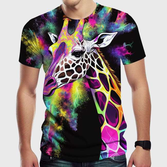 Black Giraffe T-Shirt