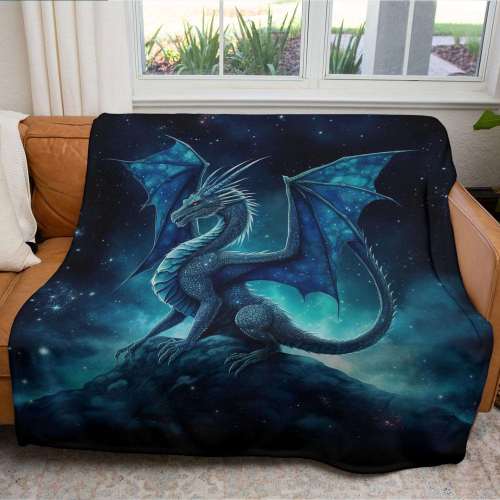 Dragon Galaxy Blanket