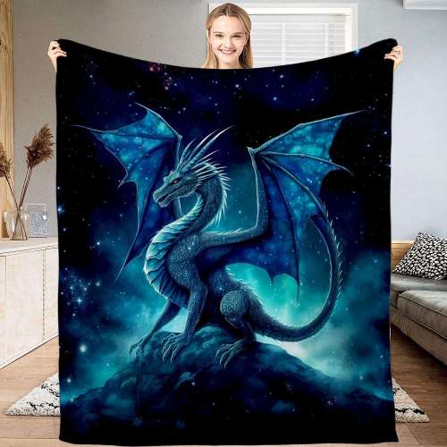 Dragon Galaxy Blanket