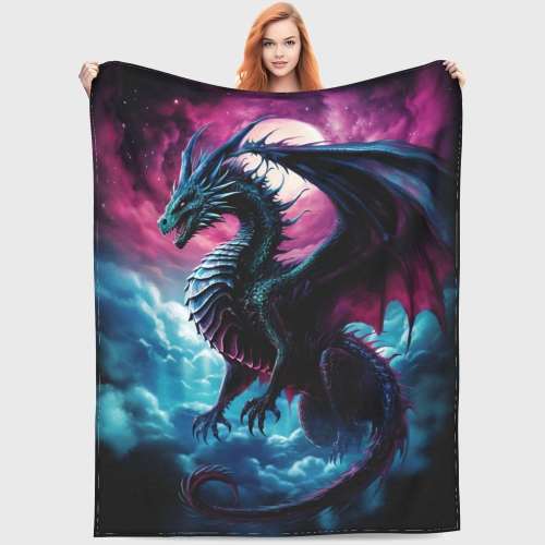 Cloud Dragon Blanket