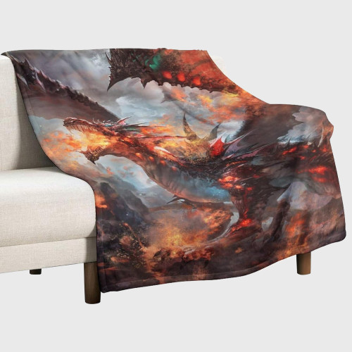 Animal Fire Dragon Blanket
