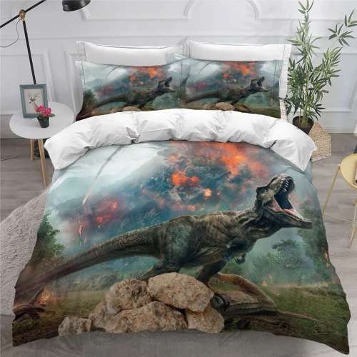 Dinosaur Print Bed Sets