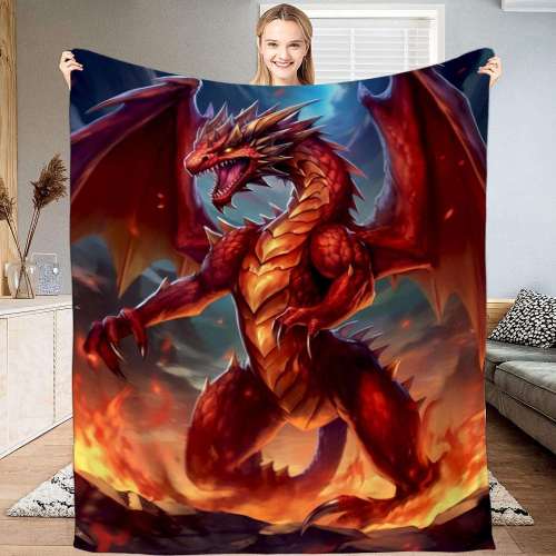 Dragon Plush Blanket