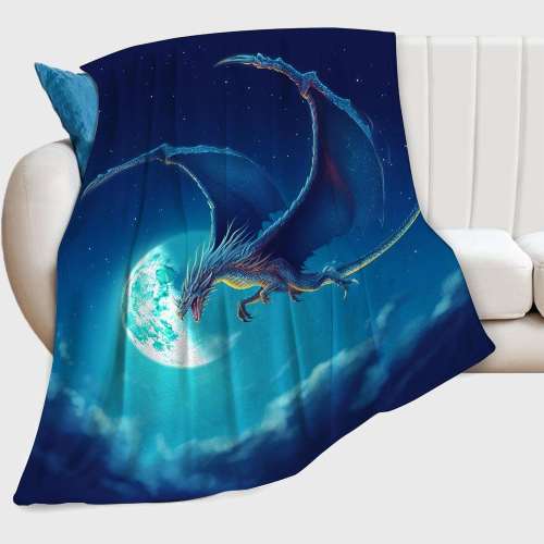 Moon Dragon Blanket