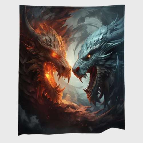 Cozy Dragons Blanket