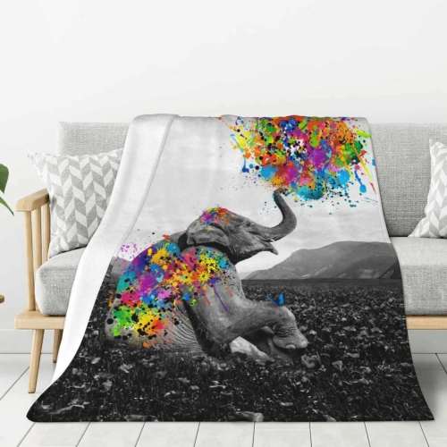 Cozy Elephant Blanket