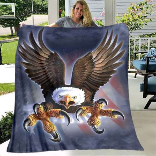 Sofa Eagle Blanket