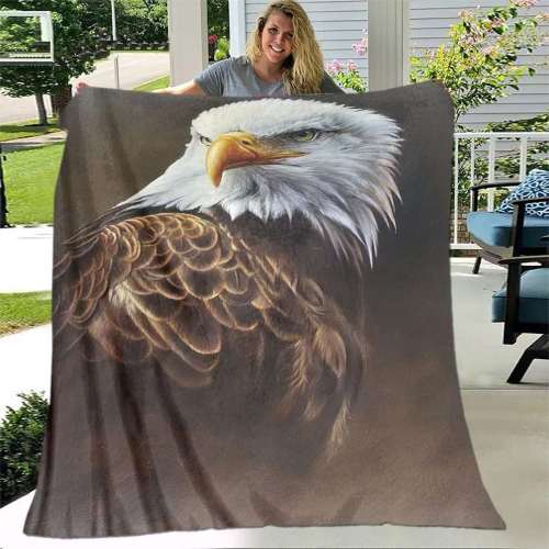 American Eagle Graphic Blanket