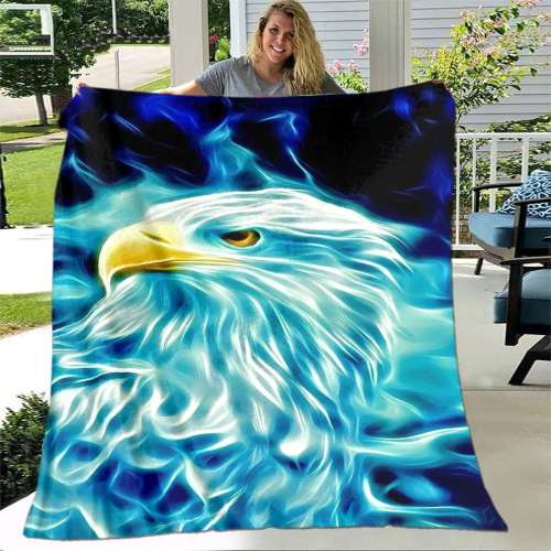 Abstract Eagle Blanket