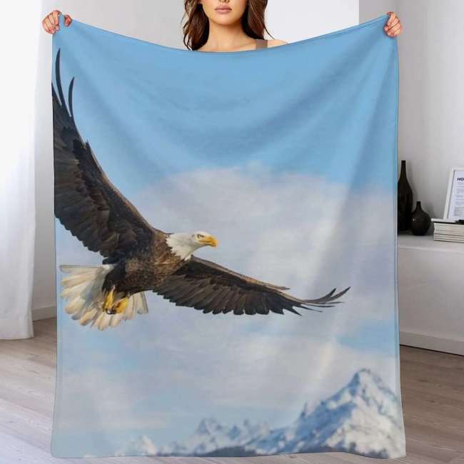 American Eagle Blue Sky Blanket
