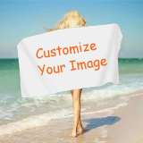 Customized 3D Print Beach Towel