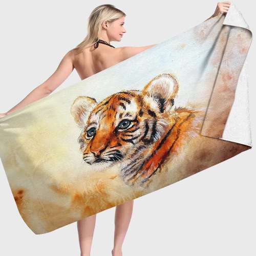Tiger Cub Swim Towel