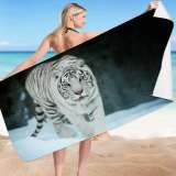 Tiger King Bath Towel
