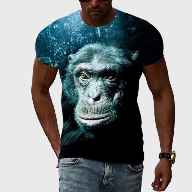 Family Matching T-shirt Gorilla Art T-Shirt